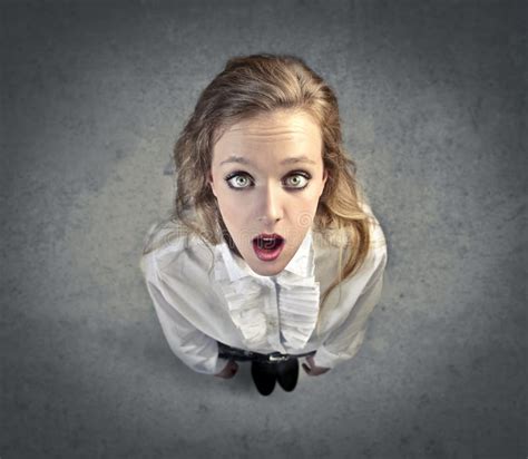 Scared Girl stock photo. Image of concept, obstacle, face - 26483272