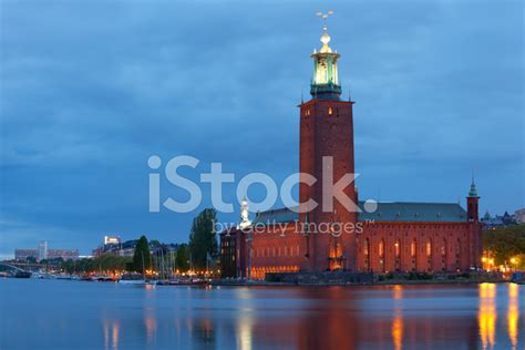 Stockholm City Hall At Night Stock Photo | Royalty-Free | FreeImages