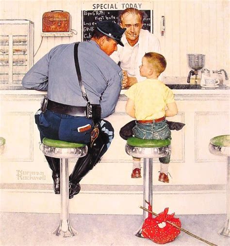 The Runaway - Norman Rockwell - 1958 | Norman rockwell paintings ...