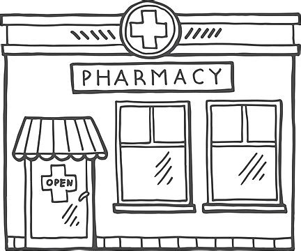 Pharmacy Building PNG Transparent Images Free Download | Vector Files ...