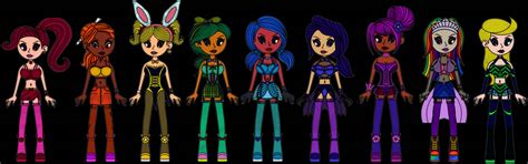 Extreme Rainbow Rangers by ZetaandNazbooJunkie on DeviantArt