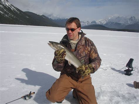 ICE FISHING ALBERTA - Book your ice fishing trip with us today!