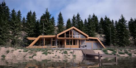 Mountain lake house ( 2007 ) on Behance