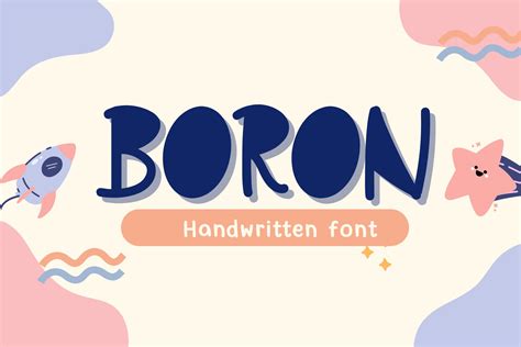 Boron | Handwriting Fonts ~ Creative Market