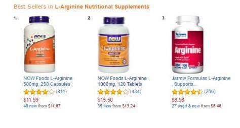 Best L Arginine supplement review – Cure My Erectile Dysfunction