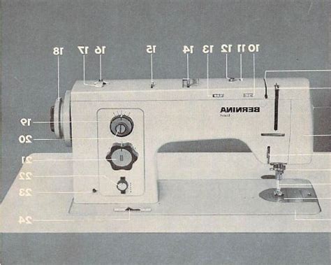 Bernina Sewing Machine Instructions