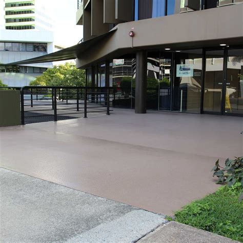 Outdoor Concrete Patio Epoxy in Milton - Burke Concrete Resurfacing