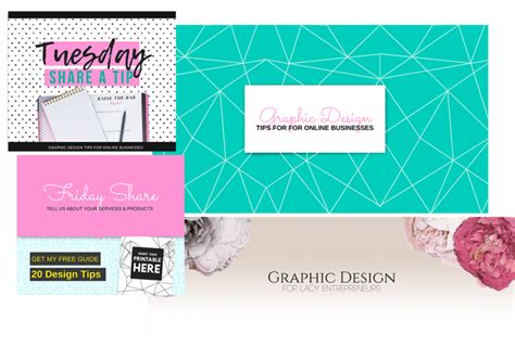 Blog Header Templates for Canva - Kate Danielle Creative | Think Like a Boss; Play Like a Mom