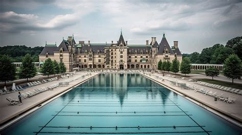 Biltmore Estate Swimming Pool Background, Clf, Biltmore Estate Pool Picture, House Background ...