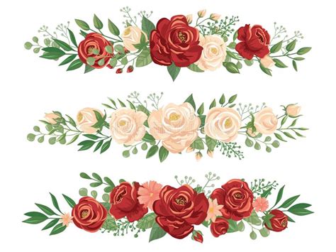 Wedding Flower Borders Stock Illustrations – 7,650 Wedding Flower ...