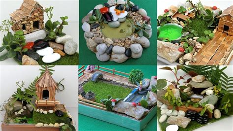 8 Easy DIY Fairy Gardens You can Make At Home | Simple and Quick Crafts ideas - YouTube