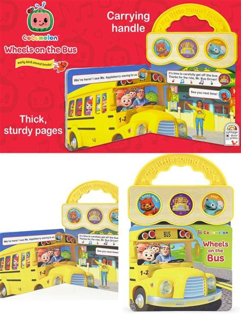 CoComelon Wheels on the Bus Music Book, 兒童＆孕婦用品, 嬰兒玩具 - Carousell