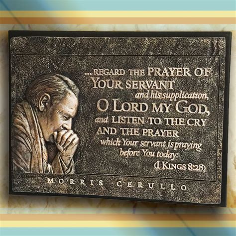 The Morris Cerullo Prayer Plaque | Morris Cerullo World Evangelism Canada