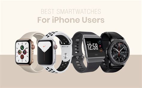 Best Smartwatch for iPhone 2020 -- View the latest Options