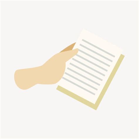 Hand holding note paper, healthcare | Premium Vector - rawpixel