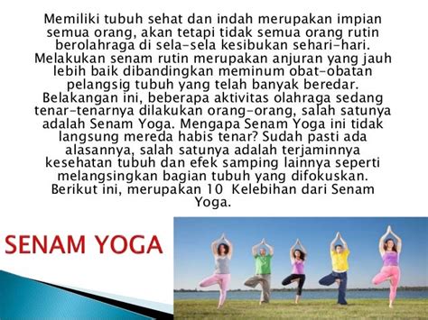 Senam Yoga