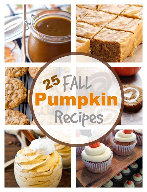 25 Fall Pumpkin Recipes - PinkWhen