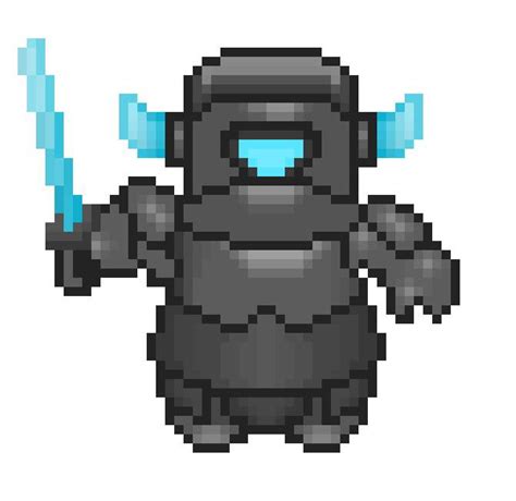 Mini P.E.K.K.A pixel art : r/ClashMini