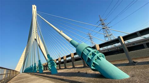 Flintshire Bridge Example of a Cable Stayed Bridge - Maffin.co.uk