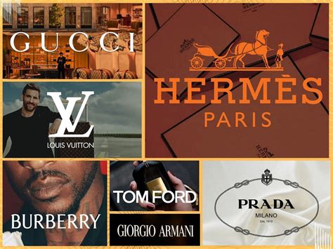 Luxury Fashion Brands Collage