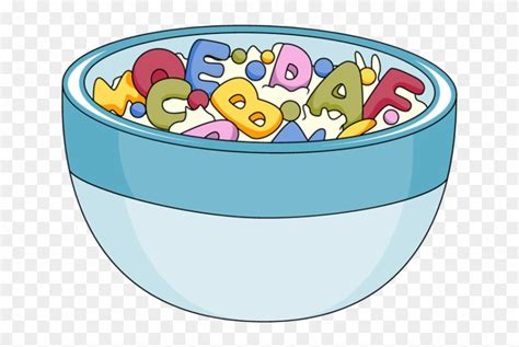 Pictures Flake Cereal In A Bowl Of Milk Clip Art Clipart - Cereal Bowl ...