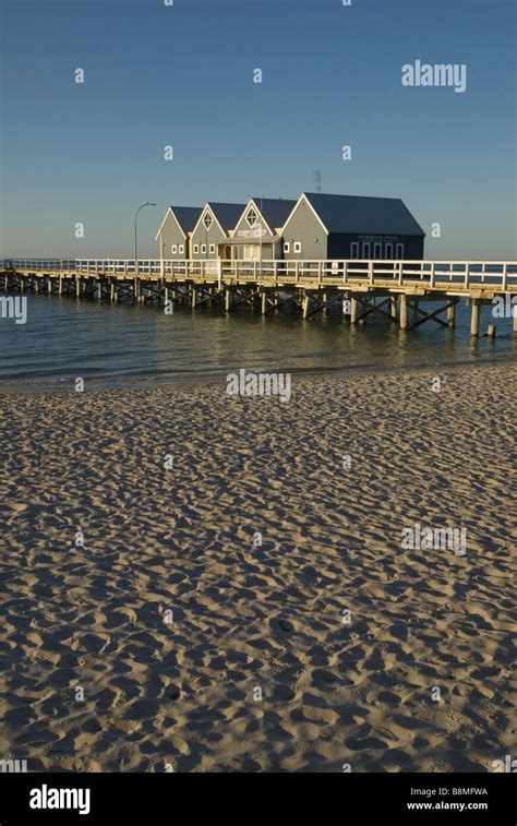 Busselton Jetty beach sunset, Western Australia Stock Photo - Alamy