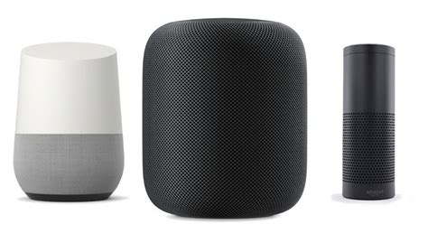 Amazon Echo vs Apple HomePod vs Google Home: features comparison