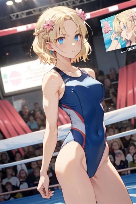 Maria Campbell as a pro wrestler [By: Merkury] : r/Otomegame