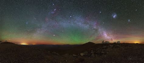 Chile: Airglow And The Colorful Night Sky : space