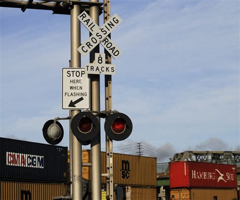 Rail Road Crossing Signs Free Stock Photo - Public Domain Pictures