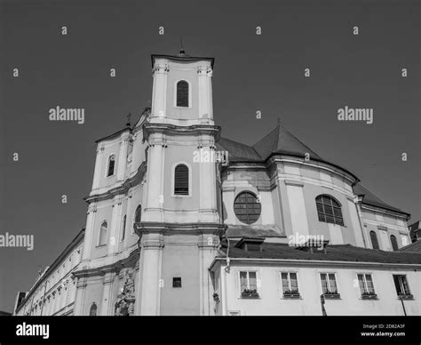 bratislava at the danube river Stock Photo - Alamy