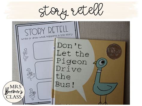 Don't Let the Pigeon Drive the Bus! | Book Study Activities, Class Book ...