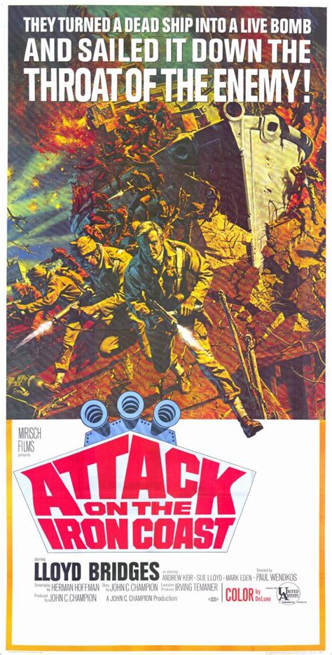 Attack on The Iron Coast Movie Posters From Movie Poster Shop