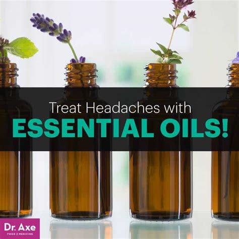 The Top 4 Essential Oils for Headaches - Dr. Axe