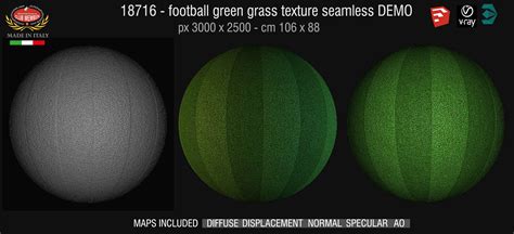 Football green grass texture seamless 18716