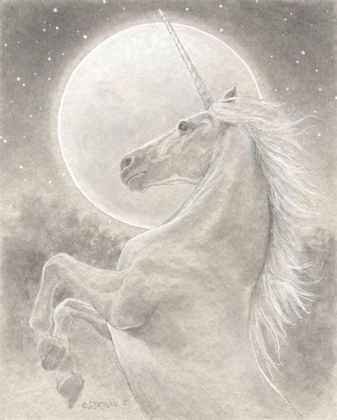 Realistic Unicorn Drawing