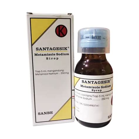 Beli Santagesik Sirup 60 ml di Halodoc - 1 Jam Sampai