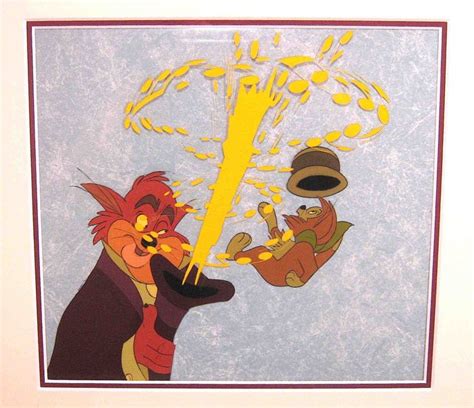 Don Bluth Productions - original production cel - Crazy Legs and Banjo ...