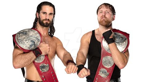 Seth Rollins and Dean Ambrose Custom Render 2017 by WWEACProductions on DeviantArt