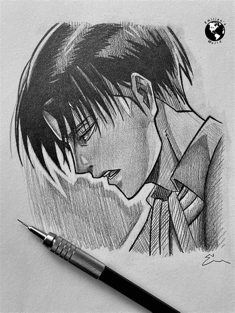 Levi Attack On Titan Sketch