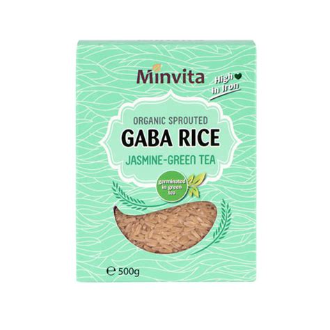 Organic Sprouted GABA Rice Black | Minvita