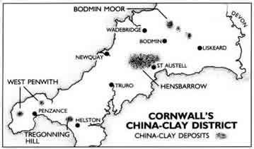 The China Clay Industry in Cornwall