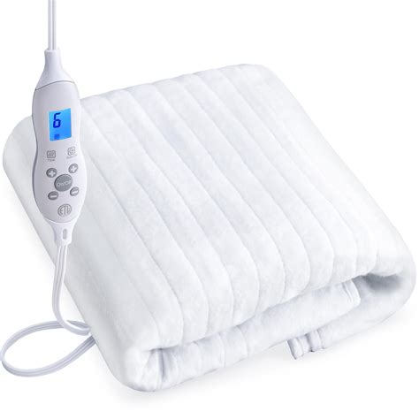 Massage Table Pads Warmer Three Heat Settings Electric Heating Pad (72.8" x 30"), Digital Heat ...