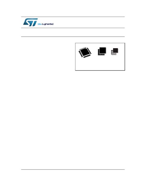 STM32F405 datasheet(1/204 Pages) STMICROELECTRONICS | Arm® Cortex®-M4 ...