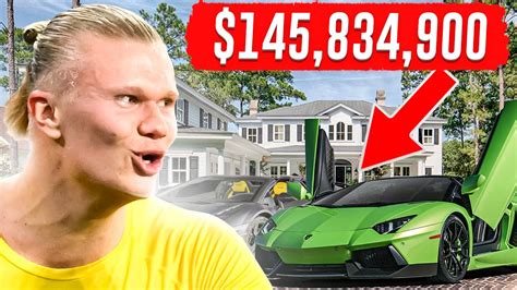 A Look Inside Erling Haaland's Millionaire Life - YouTube