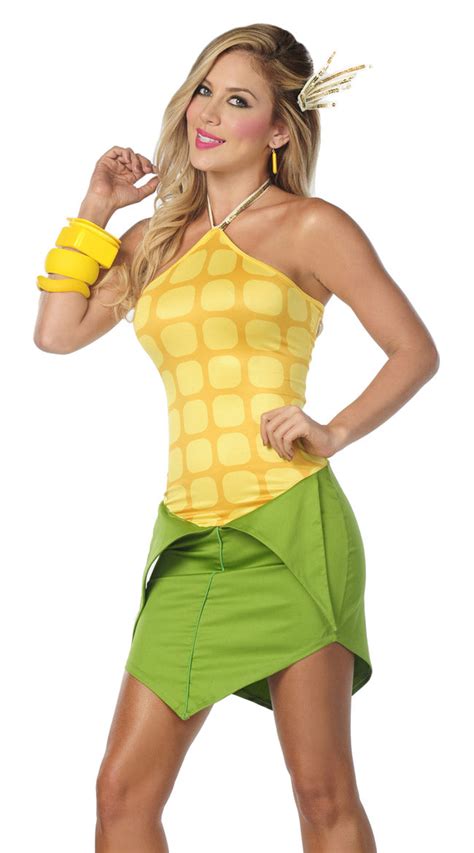 Sexy Corn Costume, Corn Cob Costume, Corn on the Cob Halloween Costume, It's Corn Costume ...