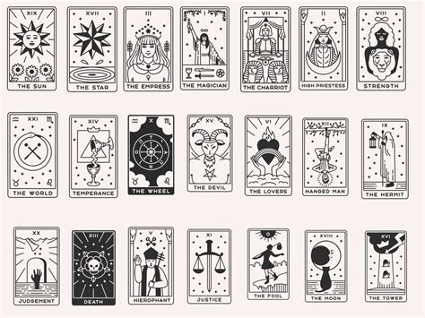 Tarot Cards Svg, Witch Tarot Svg, Major Arcana Svg, Celestial Tarot Svg, Sun Svg, Fortune Teller ...