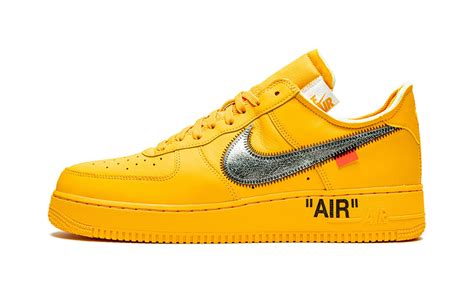 Nike Air Force 1 Low "Off-White - University Gold"