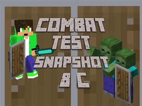 Minecraft Combat Test Snapshot 8c (What's New?) Shield changes New Tiers... : u/Hound4004