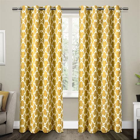 Looking Good Yellow Curtains 63 Inches Wide Kitchen